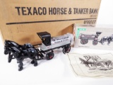 Lot of 22 Ertl Texaco Horse and Tanker die-cast metal coin banks