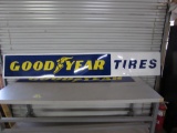 Goodyear Single Sided Tin Sign