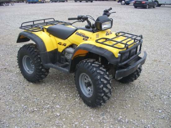 1999 Honda TRX450 Foreman ES Hours: 212