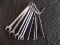 Snap on 10 piece metric combination wrenches