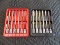 Snap on 12 piece extra long standard & metric