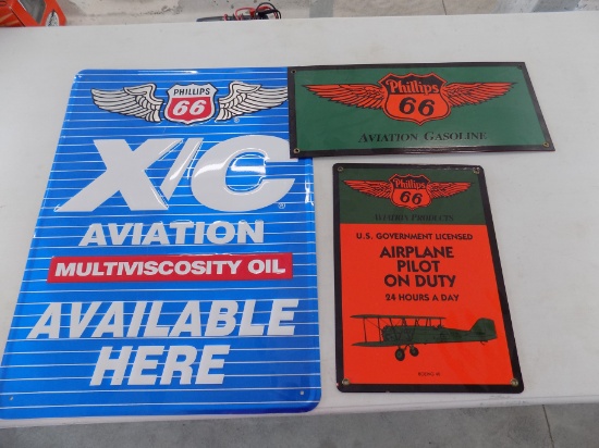 Phillips 66 Aviation Signs