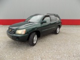 2002 Toyota Highlander Miles Showing: 154,744