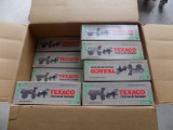 Box of 21 Texaco Horse & Trailer Die-Cast Bank