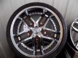 Set of 4 VCT Lombarti wheels 22 x 9.5 bolt