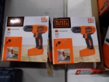 2 Black & Decker Cordless Drills New In Box