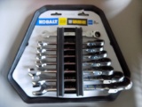 Kobalt 8 Piece Ratcheting Flex Head Wrenches
