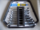 Kobalt 8 Piece Ratcheting Flex Head Wrenches