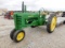 1949 John Deere Model B AS IS NO BATTERIES