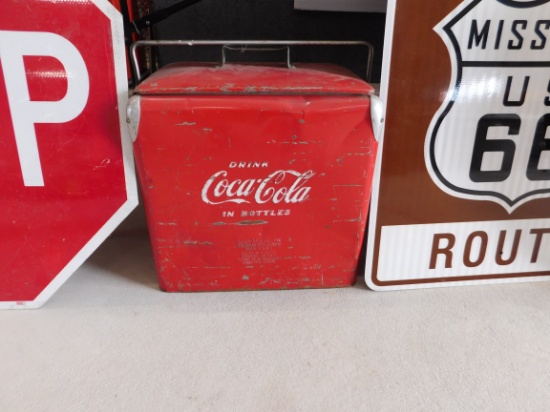 1950s Coca-Cola Metal Picnic Cooler