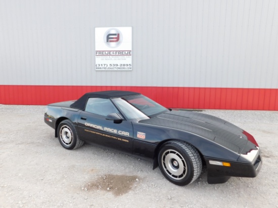 1986 Chevy Corvette Miles Show: 40,192