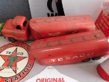 Old Texaco Toy Truck With Extra Tanker Trailer