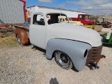 1949 Chevy 1GP 3 Window Truck Needs Finished