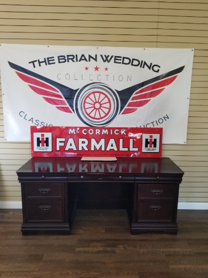 "MCCORMICK FARMALL" 15"x68" manufactured by Pheonix sign company