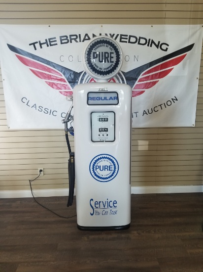 "PURE" Erie model 743 gas pump.