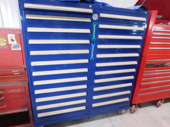 Blue Rolling Tool/Parts Cabinet