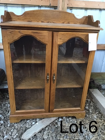Glass front Hutch