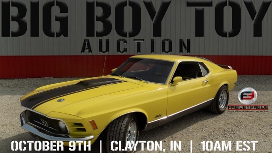 ANNUAL FALL BIG BOY TOY AUCTION