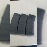 3 MAGPUL PMAG 30 ROUND MAGAZINE ALL WITH 30 ROUNDS