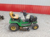 JOHN DEERE STX38 RIDING MOWER