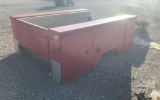 8FT TRUCK UTILITY BED RED