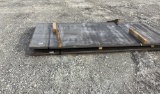 3, 60 X 120 1/2 STEEL ROAD PLATES