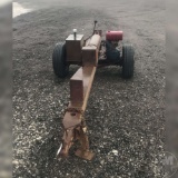 HOME BUILT LOG SPLITER