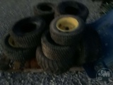 MISC MOWER TIRES AND WHEELS AND DIXON PLASTIC