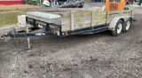 2005 PJ 518D UTILITY TRAILER 7'X18' VIN: 4P5CH182252063152