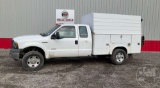 2006 FORD F-350 EXTENDED CAB 4X4 3/4 TON PICKUP VIN: 1FDSX35P06EC74589