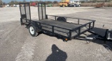 2004 HAWK LINE UTILITY TRAILER 6'6