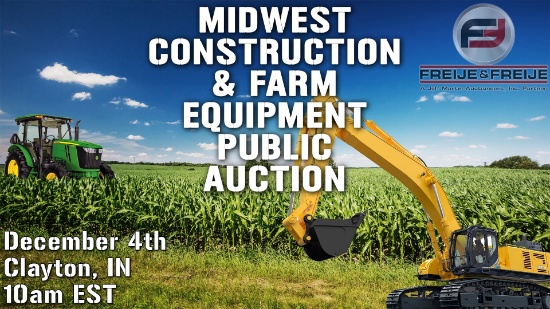 MIDWEST CONSTRUCTION & FARM EQUIP AUCTION RING 4