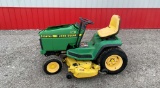 JOHN DEERE GT275 RIDING MOWER SN: M0G275B071252