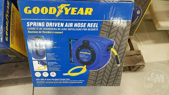 GOODYEAR 50FT SPRING DRIVEN AIR HOSE REEL