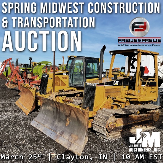 SPRING MIDWEST CONST. & TRANS. AUCTION RING 1
