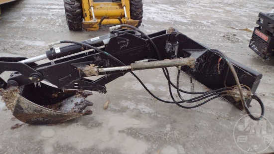 SKID LOADER BACKHOE  QUICK ATTACH