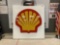 SHELL VACUUM MOLD ACRYLIC AND ALUMINUM SIGN, TWO SIDES, 75