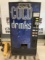 COLD DRINK VENDING MACHINE, WITH BILL CHANGER, DIXIE-NARCO, MODEL DNCB368R/216-8,