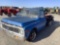 1972 CHEVORLET TRUCK 3/4 TON FLAT BED VIN: CCE242F156192 TRUCK