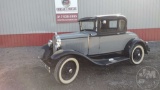 1930 FORD COUPE MODEL A VIN: A3751523 COUPE