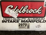 EDELBROCK SUPER VICTOR TALL, SBC, ALUMINUM INTAKE MANIFOLD #2970