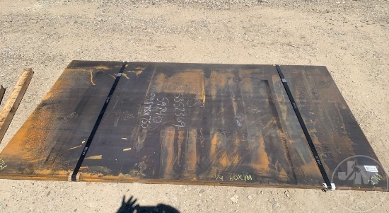 3/4" ROAD PLATE 60X108