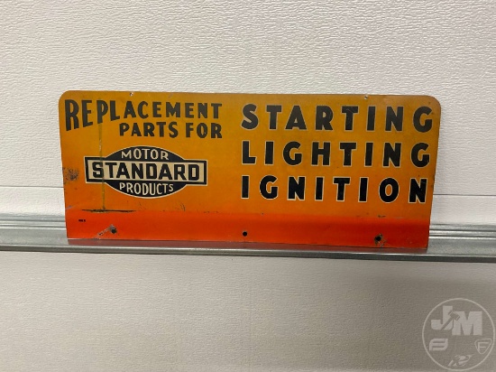 STANDARD MOTOR PRODUCTS METAL SIGN, 20"X8"