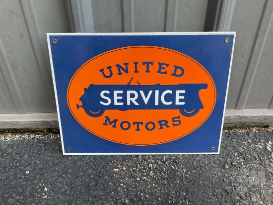 UNITED SERVICE SIGN 12X9
