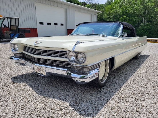 1964 CADILLAC DEVILLE VIN: 64F098096 CONVERTIBLE