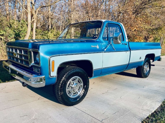 1978 CHEVROLET SILVERADO K-10 VIN: CKL1481153409 TRUCK