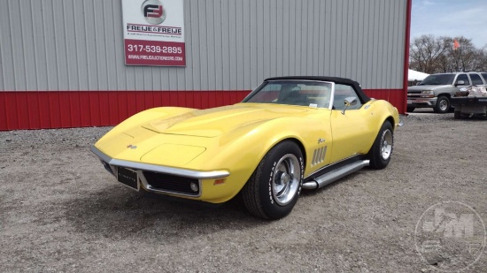 1969 CHEVROLET CORVETTE STINGRAY VIN: 194679S711935 COUPE CONVERTIBLE