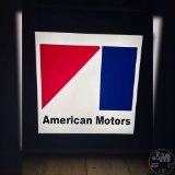 AMERICAN MOTORS SINGLE SIDED LIGHT-UP SIGN, APPROXIMATELY 24”...... ACROSS BY
