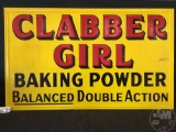 CLABBER GIRL SIGN, ONE SIDED 36 X 60