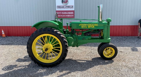 1936 JOHN DEERE MODEL A TRACTOR SN: 433586